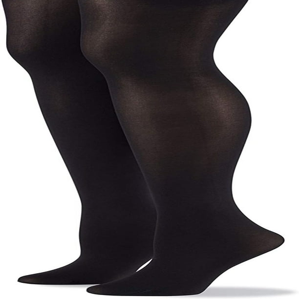3-Pack No Nonsense Women's Super Opaque Control Top Tight X-Large Black 3-Pack No Nonsense Women's Super Opaque Control Top Tight X-Large Black